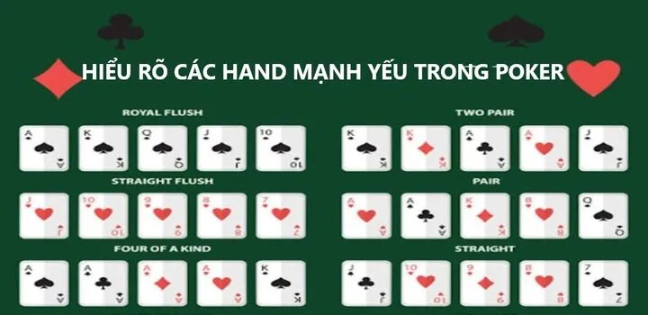 Tìm hiểu khái niệm Hand poker là gì?