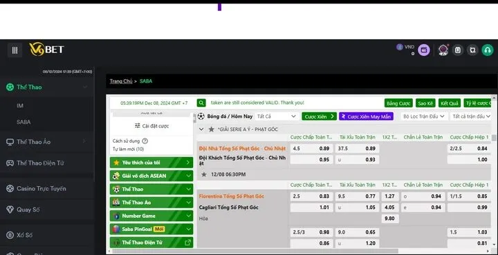 Các loại keonhacai Kèo Phạt Góc phổ biến