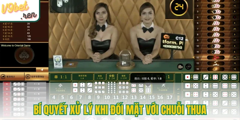 Bí quyết xử lý khi đối mặt với chuỗi thua trong xóc đĩa