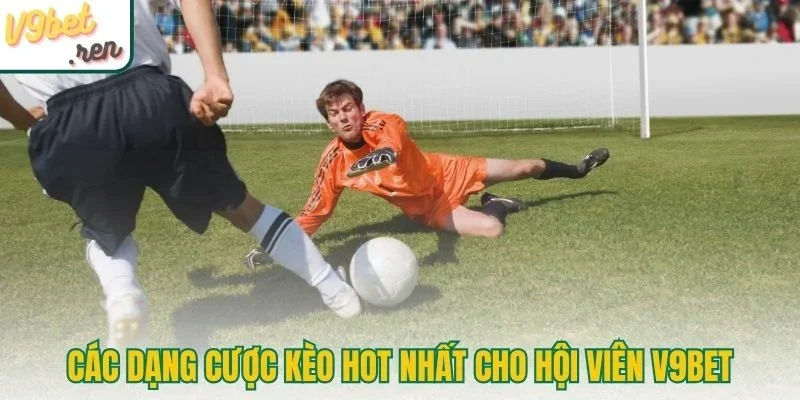 Các dạng cược kèo hot nhất cho hội viên V9BET