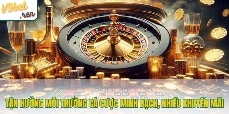 Tận hưởng môi trường cá cược minh bạch, nhiều khuyến mãi